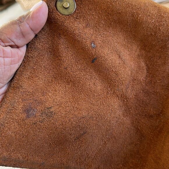 Borse In Pelle Leather Crossbody Bag - Picture 9 of 10